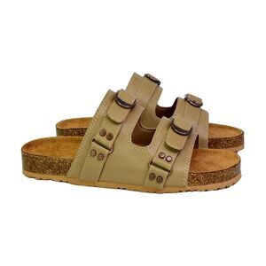 London Womens/Ladies Evan Slip-on Flat Sandals / Taupe